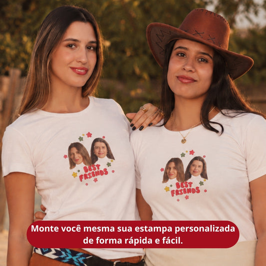 Camiseta Personalizada Best Friends