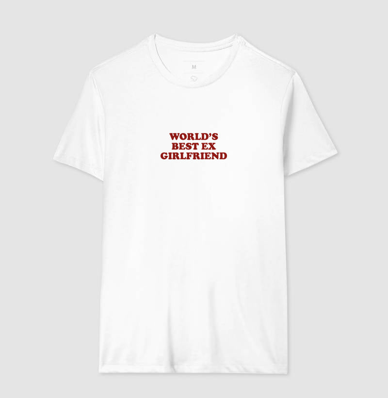 camiseta world's best ex girlfriend