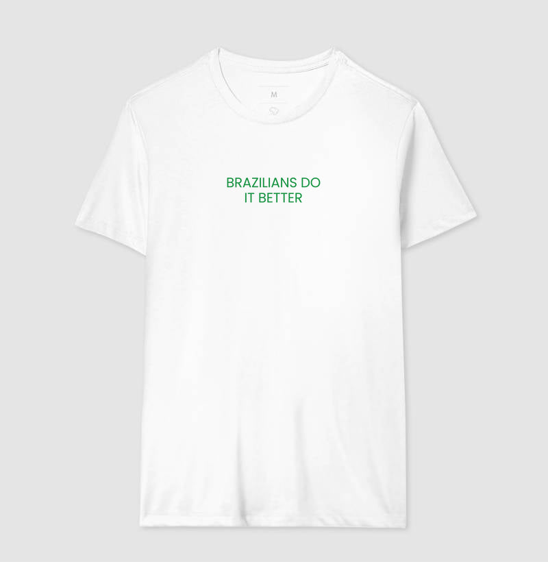 camiseta brazilian do it better