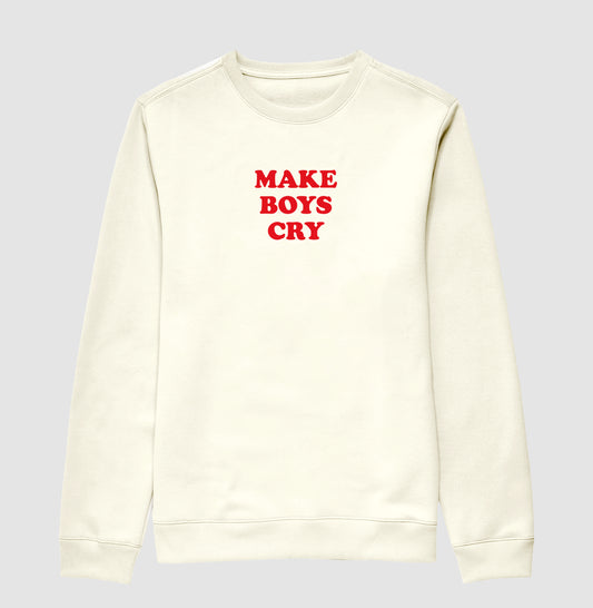 suéter make boys cry