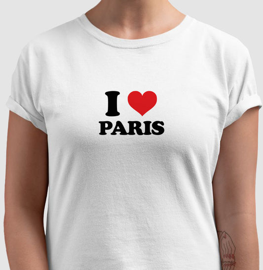 camiseta i <3 Paris