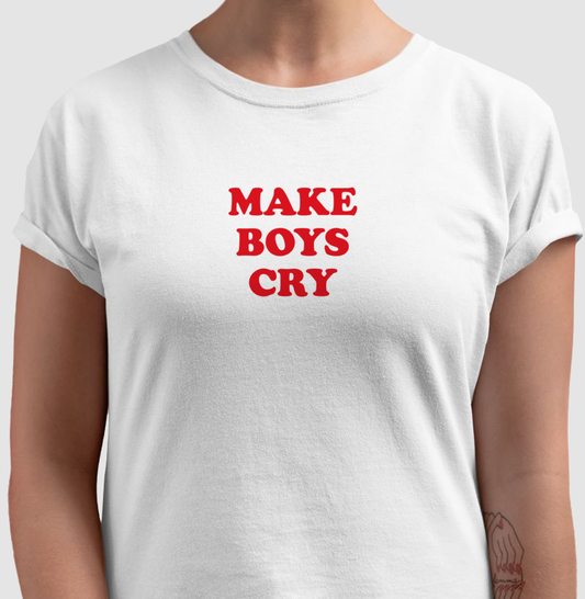 camiseta make boys cry