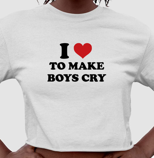 cropped i <3 to make boys cry