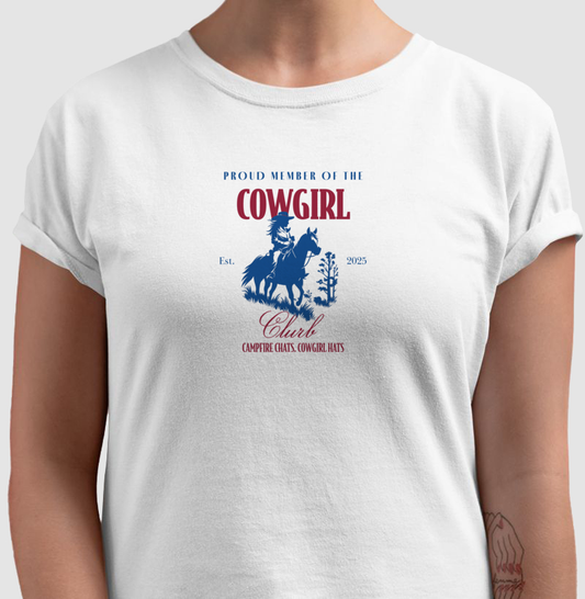 camiseta proud cowgirl