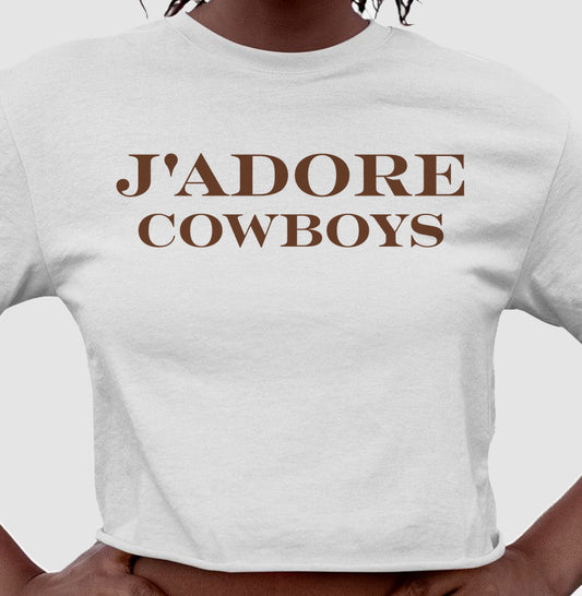 cropped j’adore cowboys