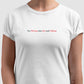 camiseta Not Flirting Just Hot and Talking