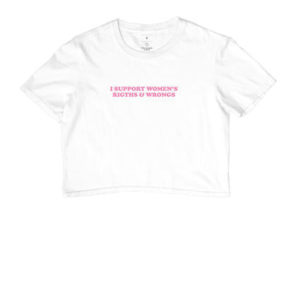 cropped i support women’s rigths & wrongs
