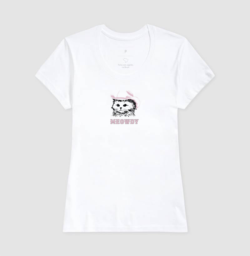 camiseta meowdy