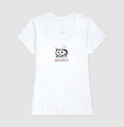 camiseta meowdy