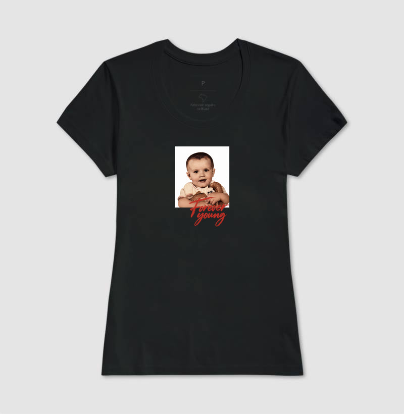 Camiseta Personalizada Forever Young