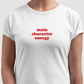 camiseta main character energy