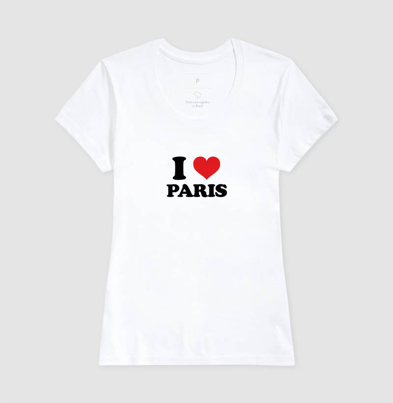 camiseta i <3 Paris