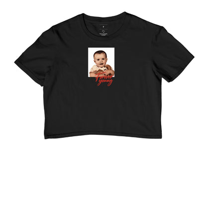 Cropped Personalizada Forever Young