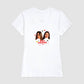 Camiseta Personalizada Best Friends