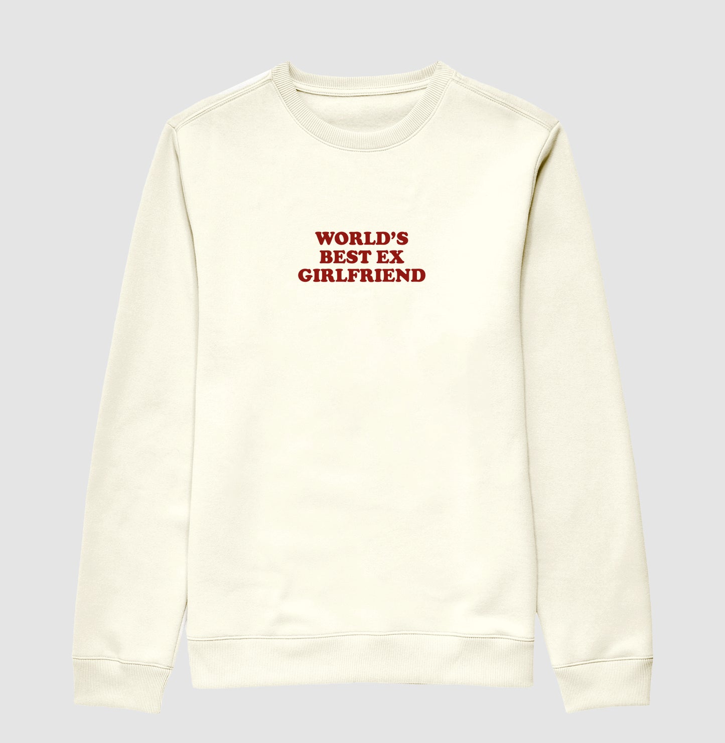 suéter world's best ex girlfriend