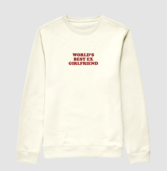suéter world's best ex girlfriend