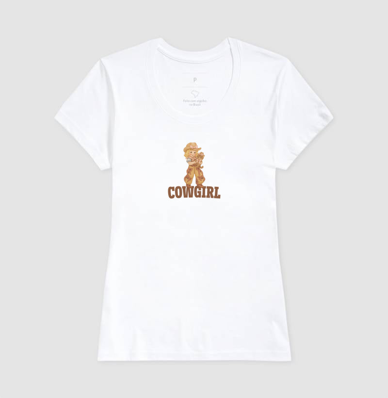 camiseta real cowgirl