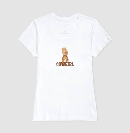 camiseta real cowgirl