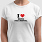 camiseta i <3 being delusional
