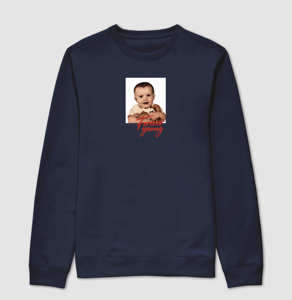 Suéter Personalizada Forever Young