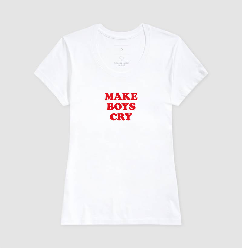 camiseta make boys cry