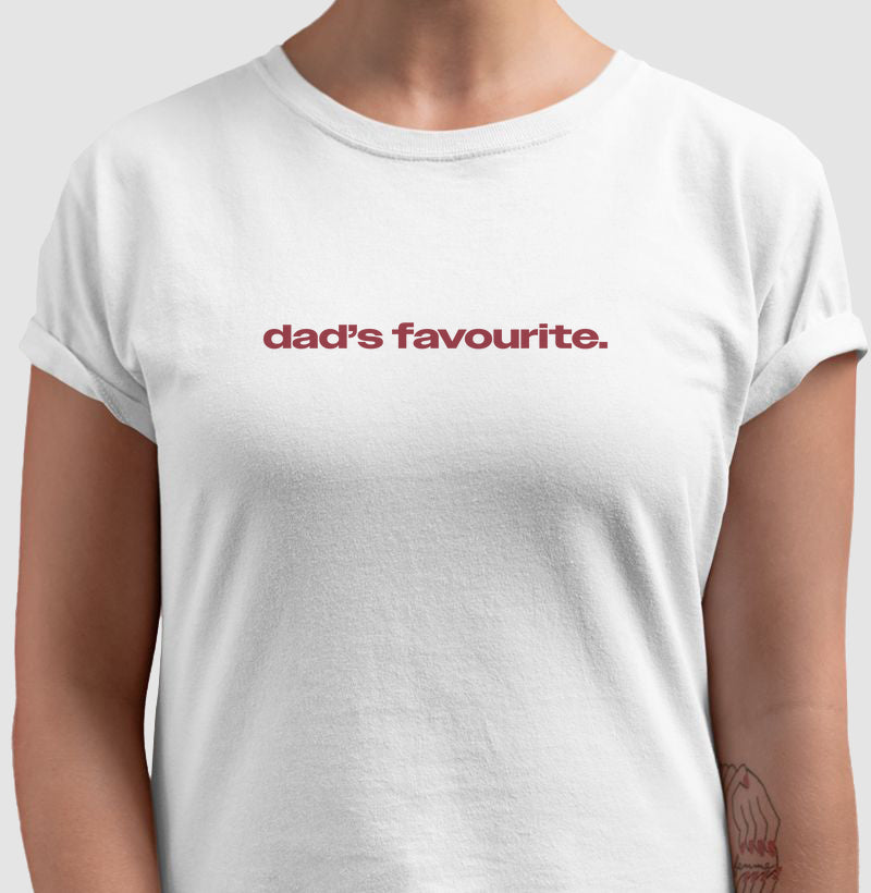 camiseta dad's favorite