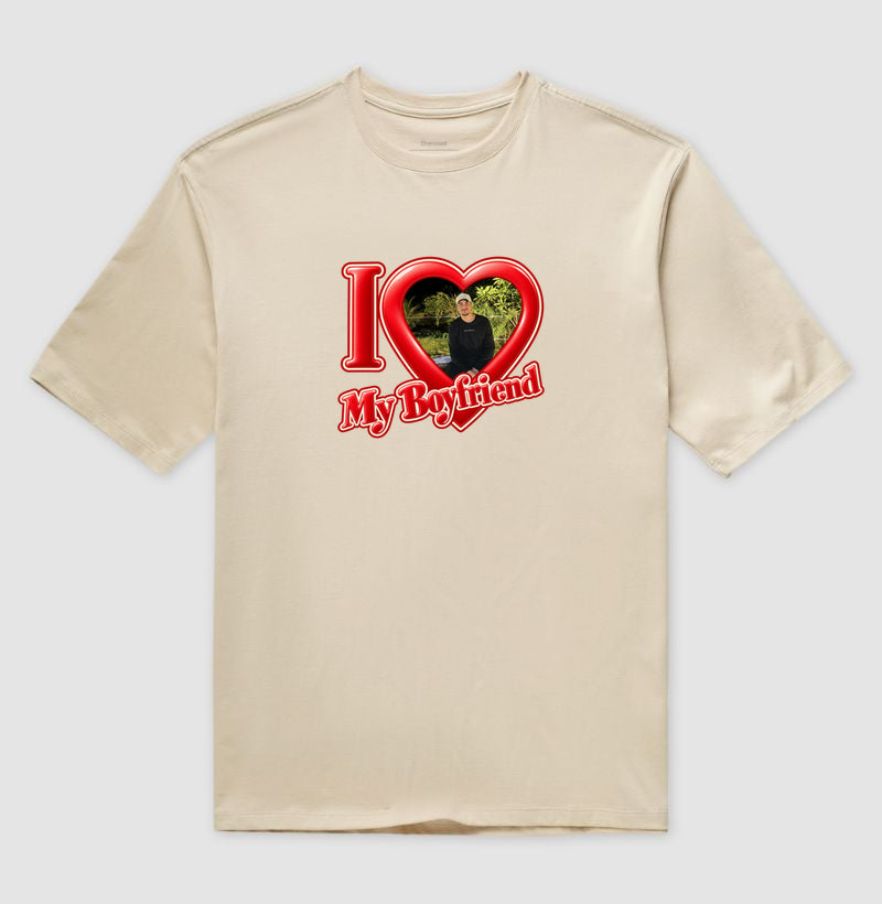 Oversized Personalizada I Love My Boyfriend