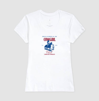camiseta proud cowgirl
