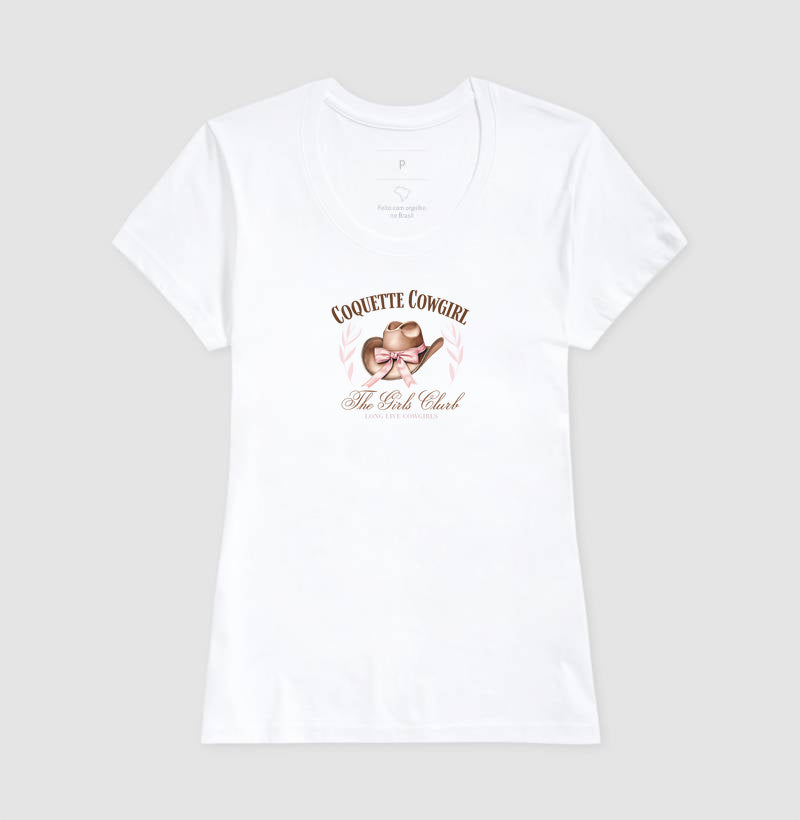 camiseta coquette cowgirl hat