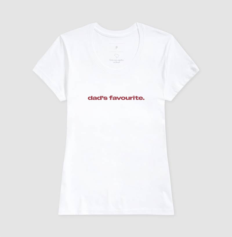 camiseta dad's favorite