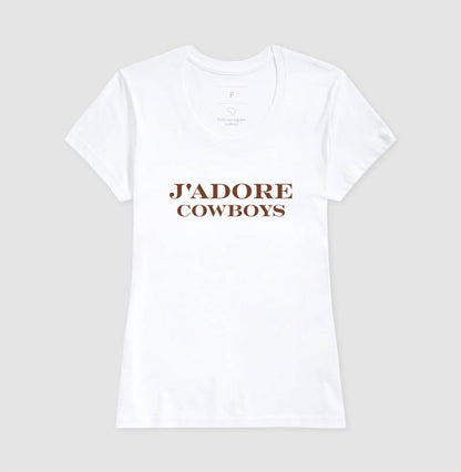camiseta j’adore cowboys