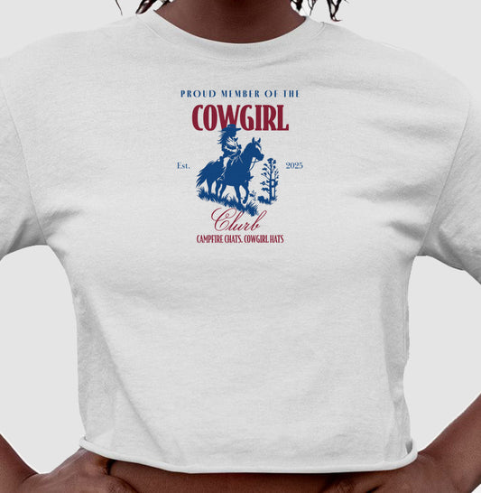 cropped proud cowgirl