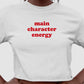 cropped main character energy