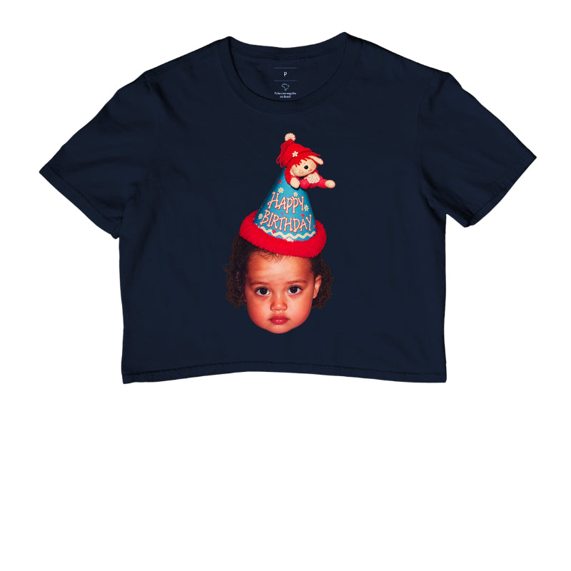 Cropped Personalizada Birthday Girl