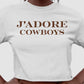 cropped j’adore cowboys