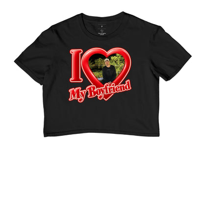 Cropped Personalizada I Love My Boyfriend