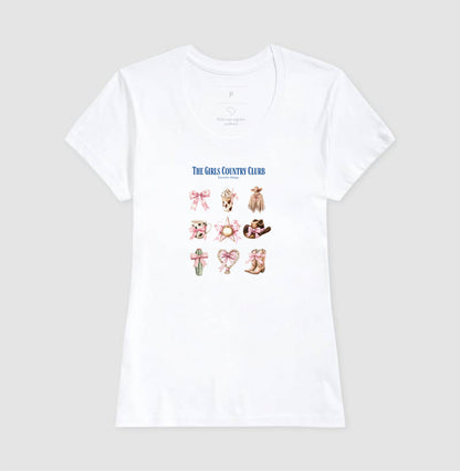 camiseta 100% western girl