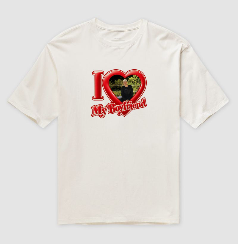Oversized Personalizada I Love My Boyfriend