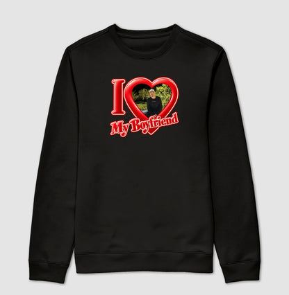 Suéter Personalizada I Love My Boyfriend
