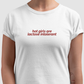 camiseta hot girls are lactose intolerant