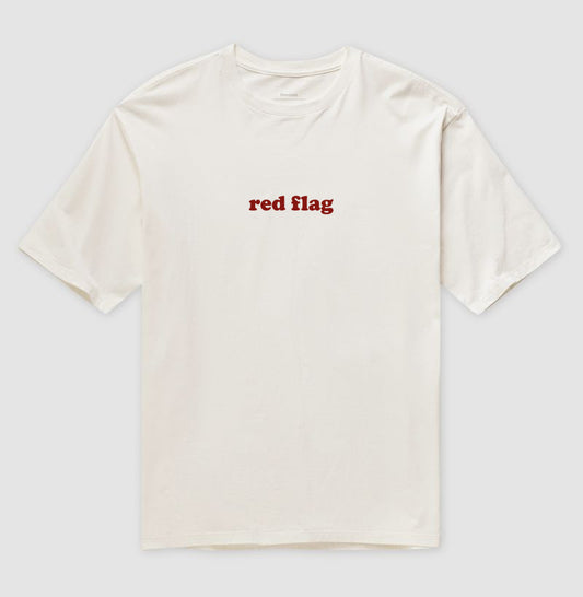 oversized red flag