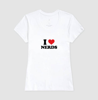 camiseta i <3 nerds